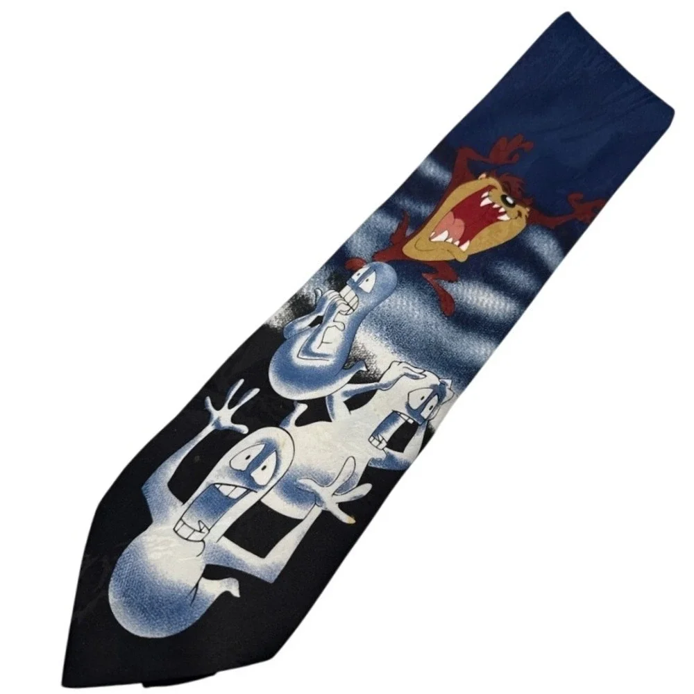 VTG Lot of‎ 5 Looney Tunes Mania Ties 1996 Warner Bros.  58